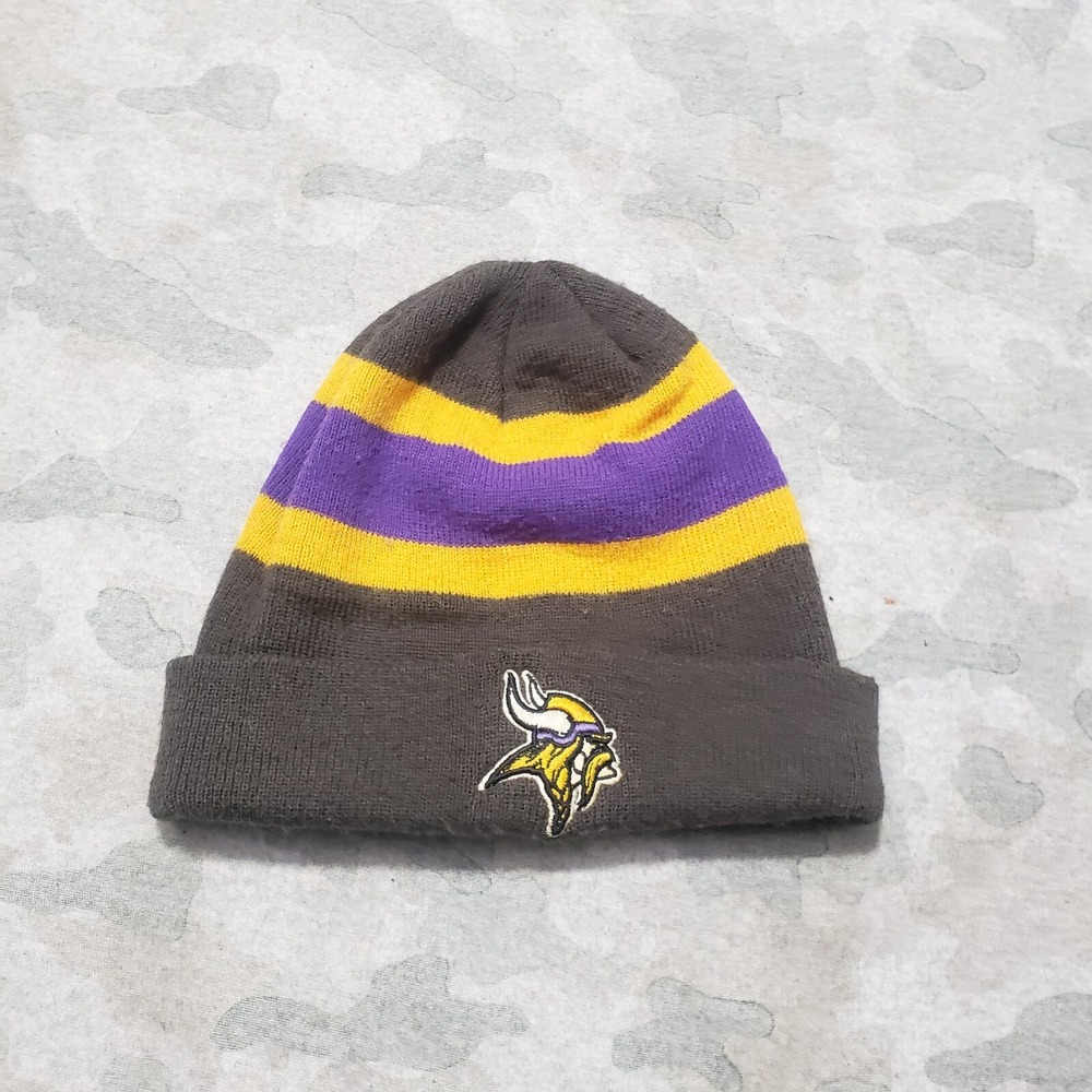 Minnesota‎ Vikings Beanie Adult Gray NFL Football